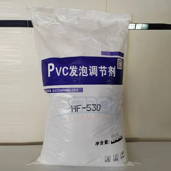 White Powder Processing Aid Foaming Regulator 530 PVC Foaming Regulator