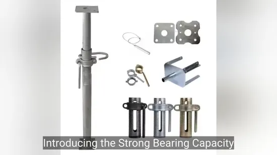 Quick Splicing Long Life Cycle Customizable Building Steel Floor Support Accessories 