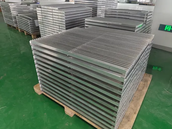 Architectural Aluminum Metal Facade Exterior Ventilation Wall Decorative Grille 