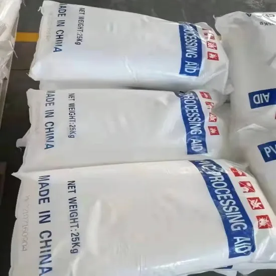 Good ACR Acrylic Processing Aid for PVC Fittings, Profile, PVC Processing Modifier 