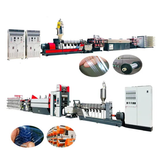 Hdysj Plastic PP Raffia Baler Rope Twine Extrusion Line / PE Polyethylene Onion Tomato Mesh Bag Yarn / Shade Net Tape Making Machine 