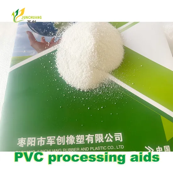 PVC Processing Aids for Pipe Promote Plasticizing Processing Aids Use for Rigid Polyvinyl Chloride Products PVC Additives Chemical Auxiliary PBT Granules Resin 