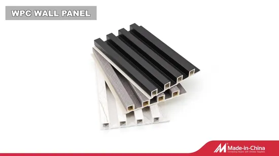 Wood PVC Composite Grille Wall Panel Ceiling 160*24mm WPC Wall Panel 