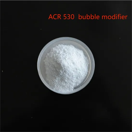 PVC Additives ACR Foaming Regulator 530 for Foam Shoes/Board 