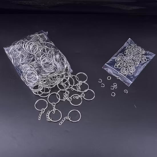 Metal DIY Key Ring Key Chain Accessories