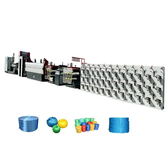Plastic PP Industrial Twine/Packaging Twine Extrusion Machine for Mexico 